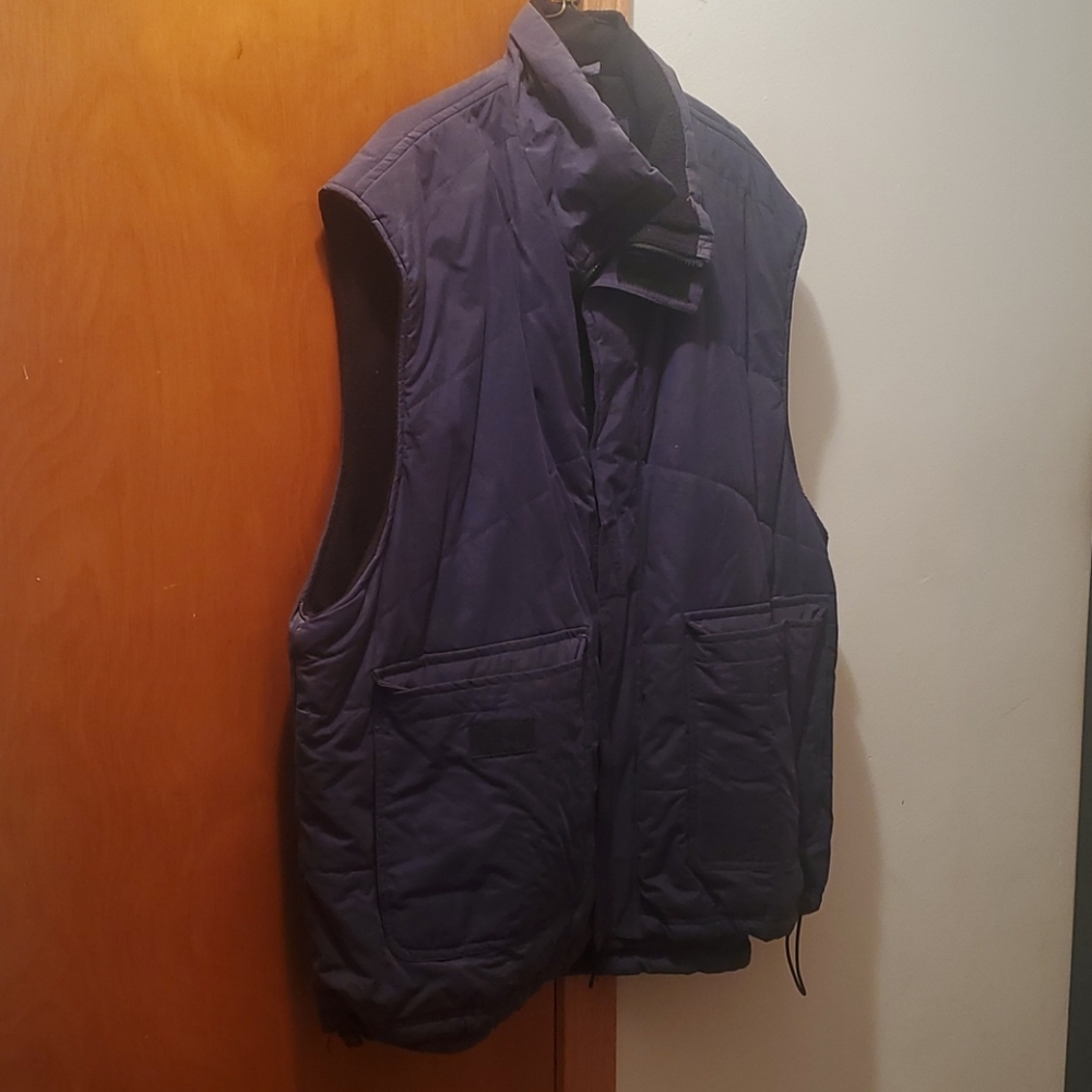 Mens Blue Winter Vest